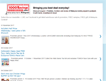 Tablet Screenshot of 1000savings.com